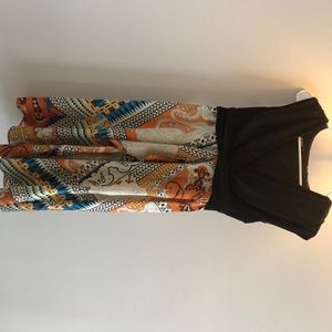 Short v neck dress